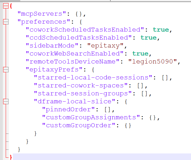 Default config file